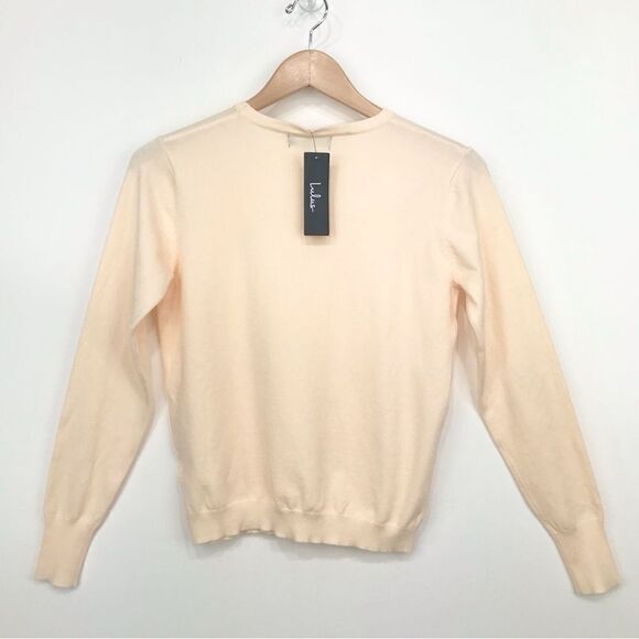 Lulu’s Cream Classic Crew Neck Sweater - Picture 9 of 14